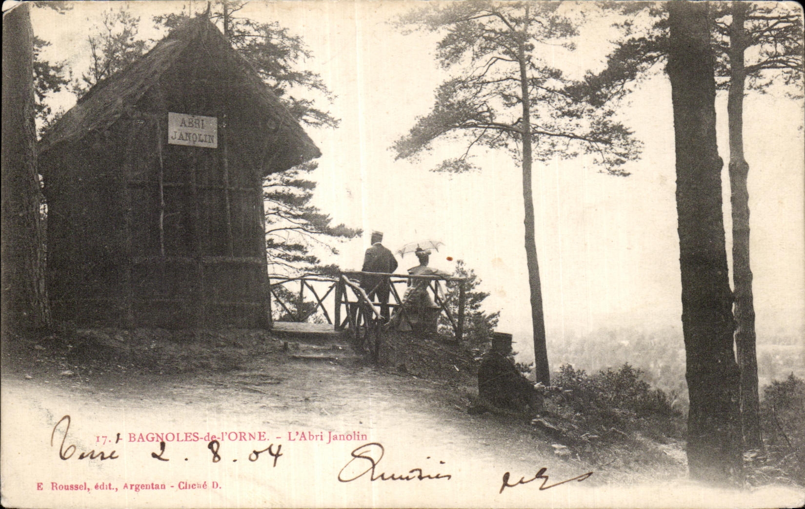 Bagnolles-de-l'Orne - L'Abri Janolin — E. Roussel, Argentan - Cliché D.