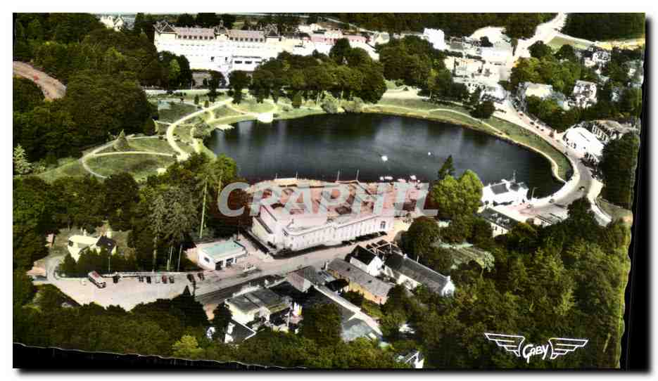 Bagnolles-de-l'Orne — Vista general del Lago — Artaud & Fils, Nantes