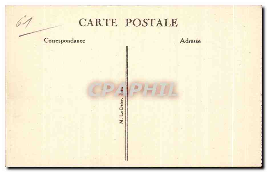 Bagnoles-de-l'Orne — Die Thermen — Verlag CPD, Nr. 18 — Rückseite