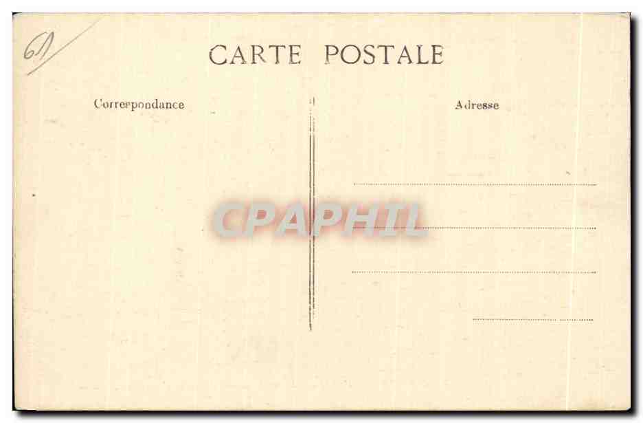 Bagnolles-de-l'Orne — Vue Générale sur le Grand Hôtel et l'Hôtel de Paris — Rückseite