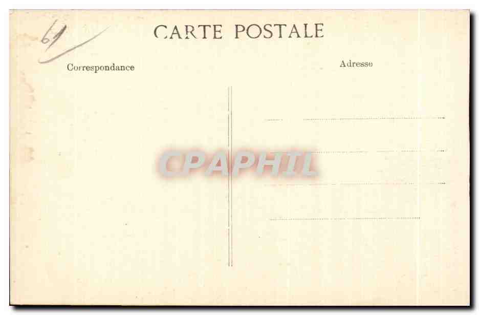 Bagnolles-de-l'Orne — Le Château Goupil ou de la Roche-Bagnoles — éditeur B.P.D. n°21 — Verso