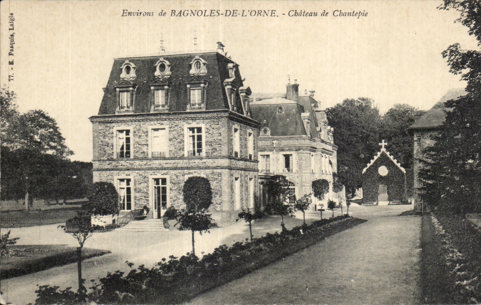 CPA Bagnoles de L Orne Environs de Chateau de Chantepie