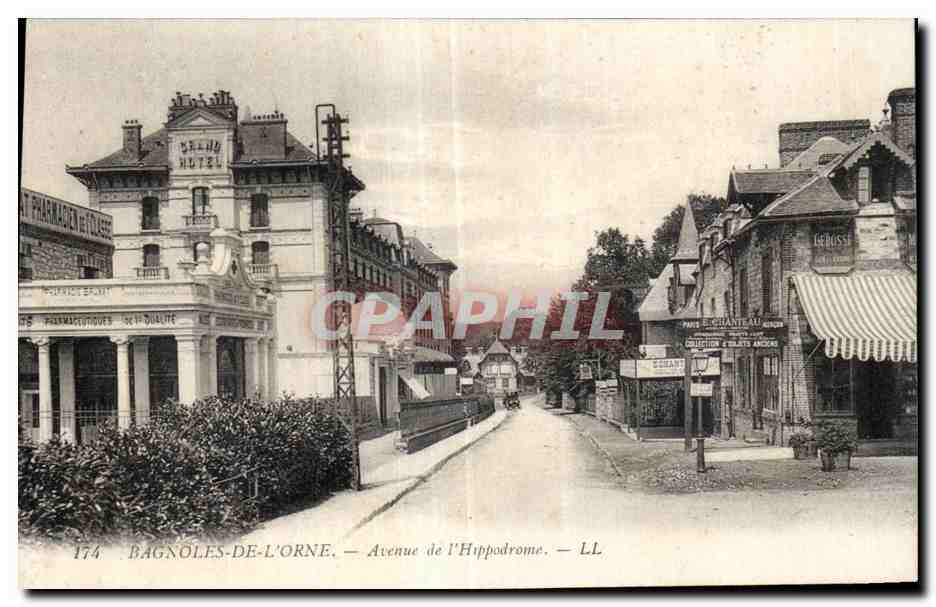 CPA Bagnoles De L Orne Avenue de I Hippodrome