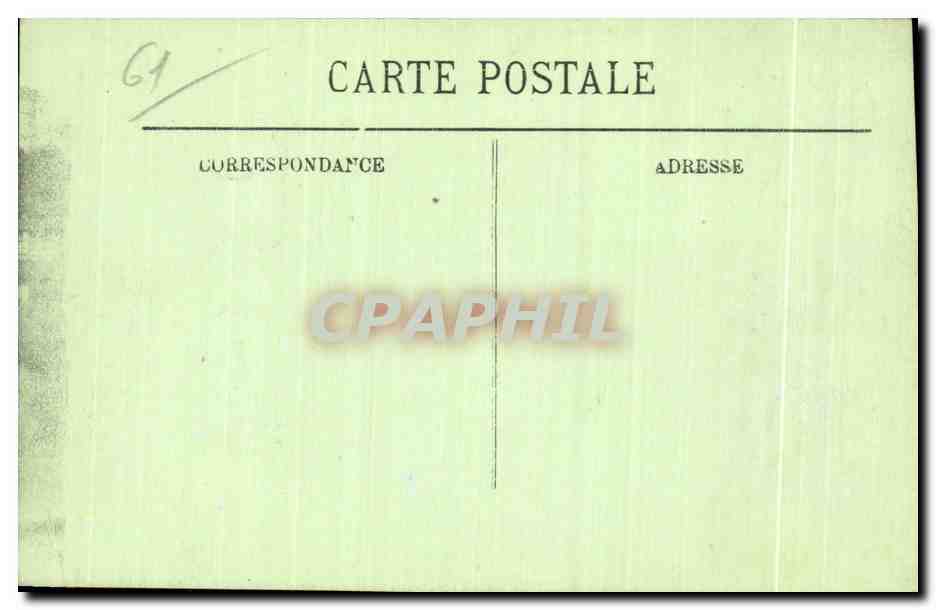 CPA Bagnoles De L Orne Avenue de I Hippodrome — Rückseite