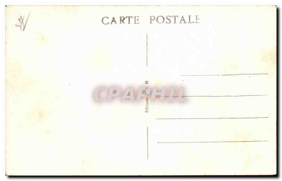 Metz - Vue prise du Jardin Boufflers — 54. — Éditions R. M. — Rückseite
