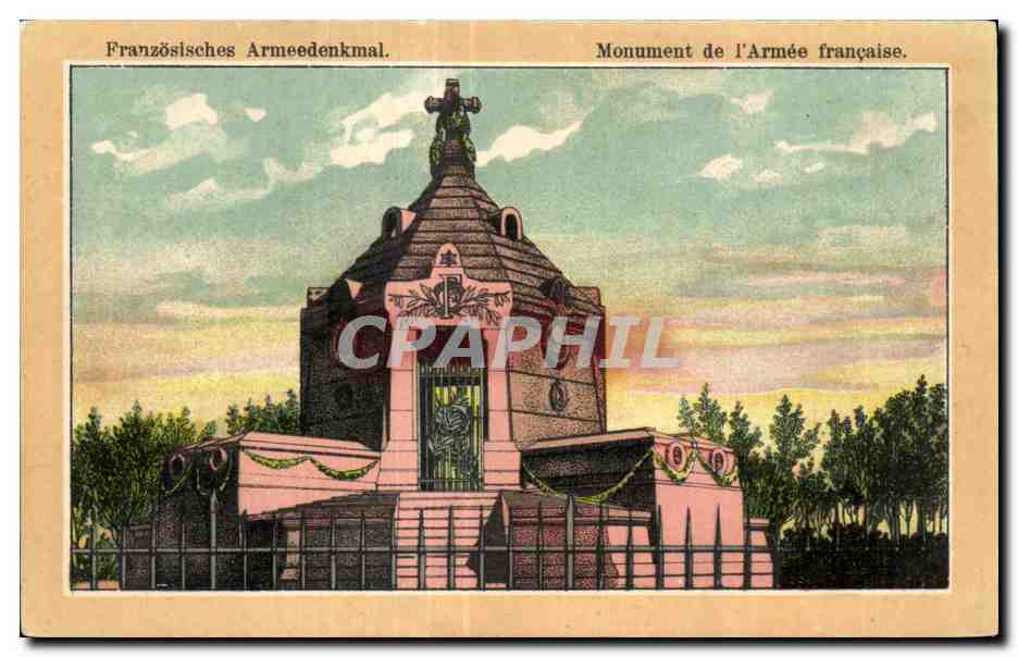 Monument de l'Armée française — France — éditeur A. LEVY, Wörth