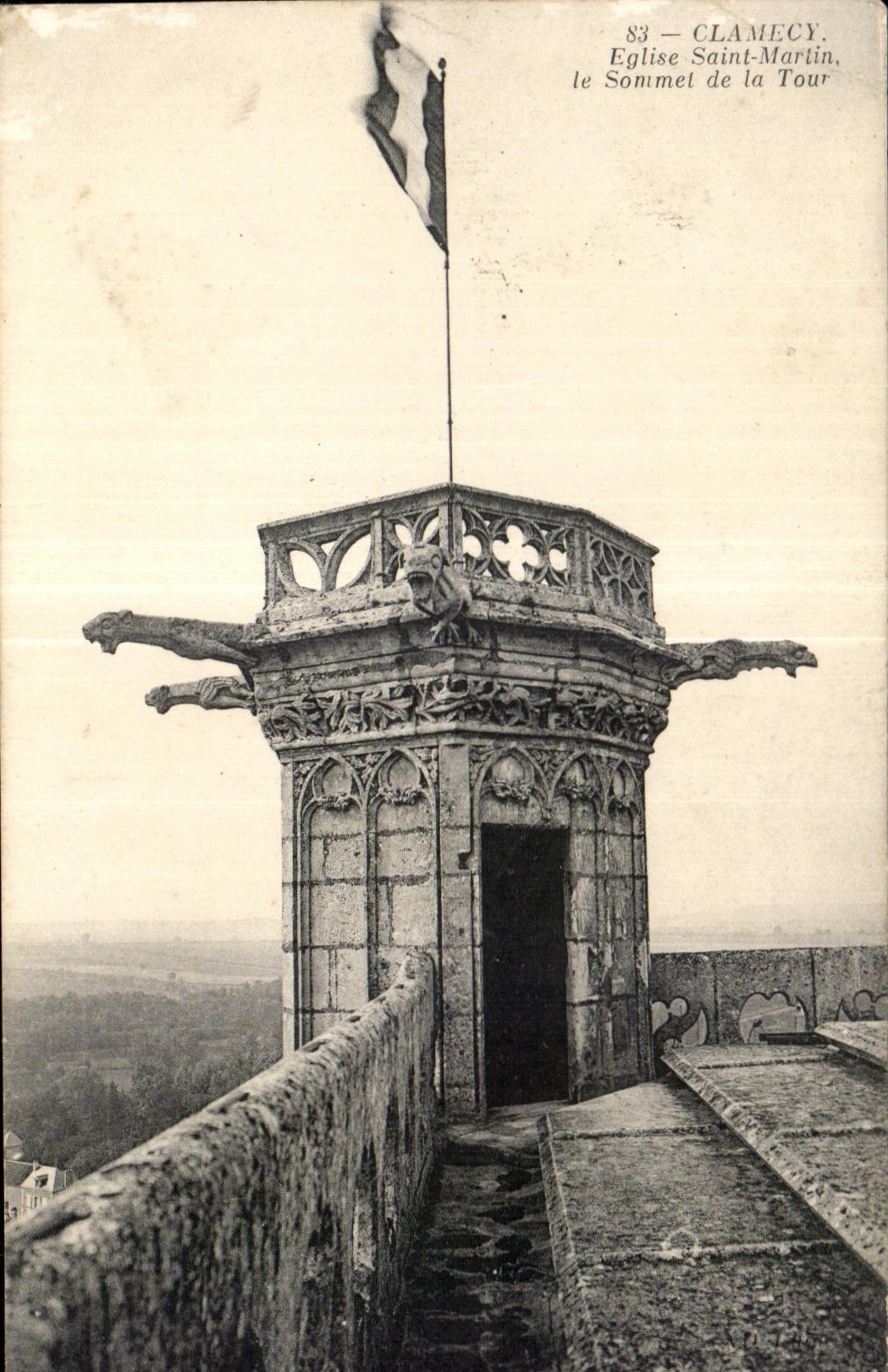 CPA Clamecy Eglise Saint Mrtin le Sommel de la Tour