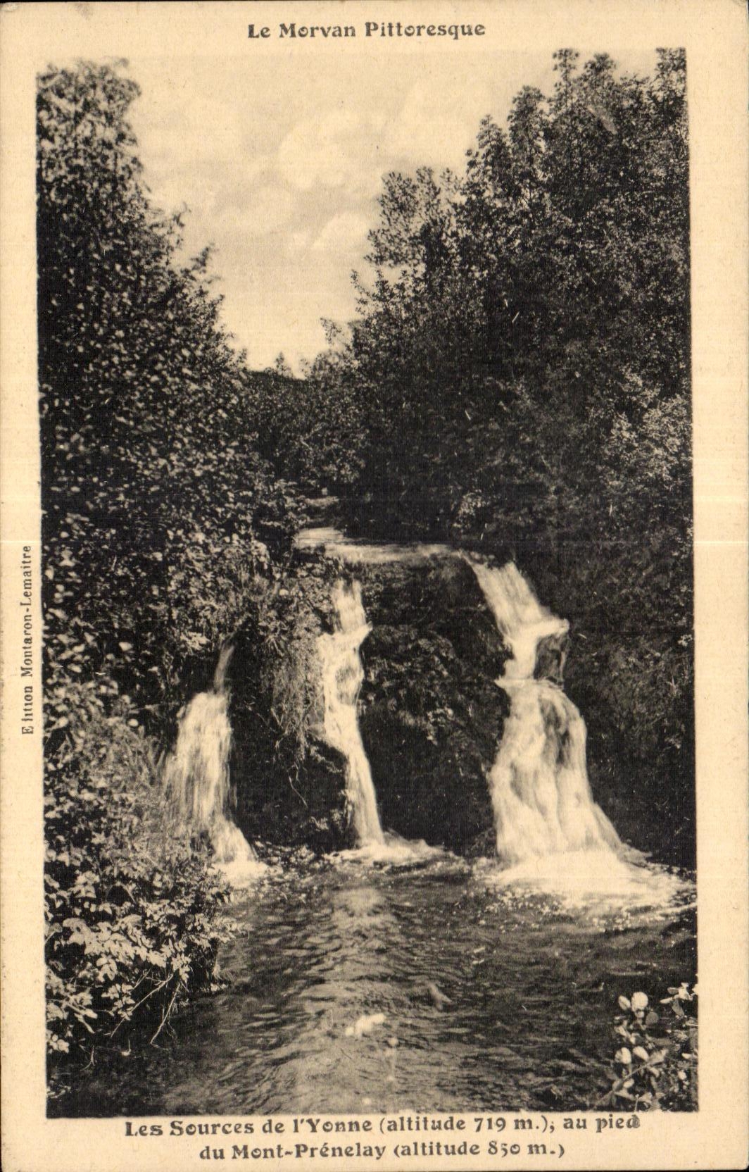 Las Fuentes del Yonne — Mont-Prénelay — Edición Monteron-Lemaitre