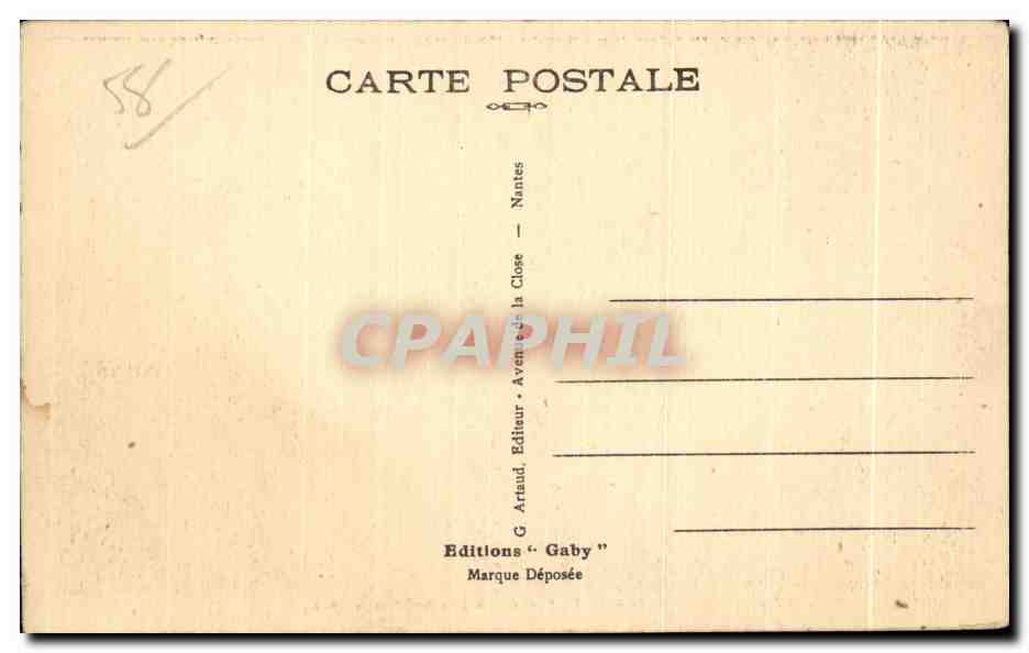 CPA Nevers Le Pont du Chemin de Fer et la Loire — Rückseite