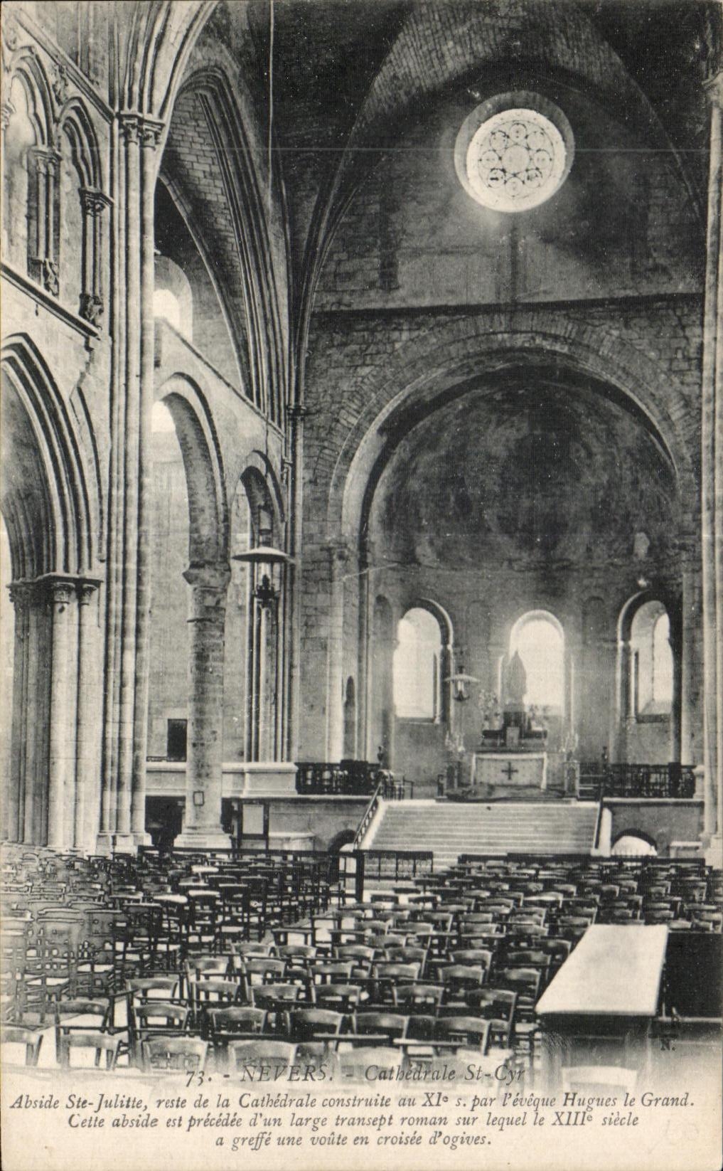 CPA Nevers Cathedrale St Cyr