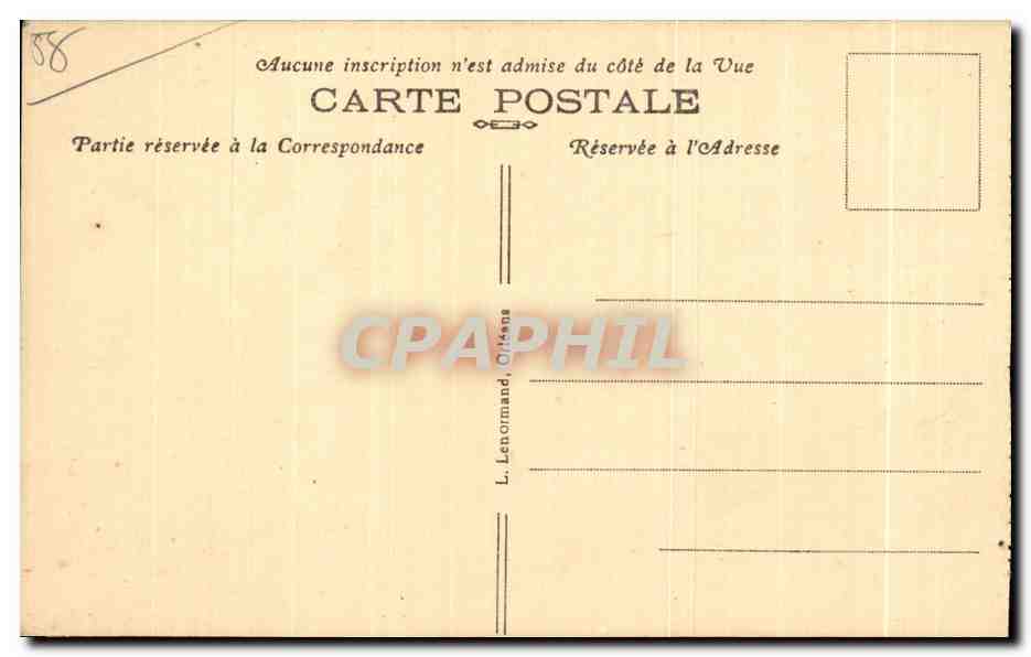 CPA Cosne Sur Loire Le Nohain  — Rückseite