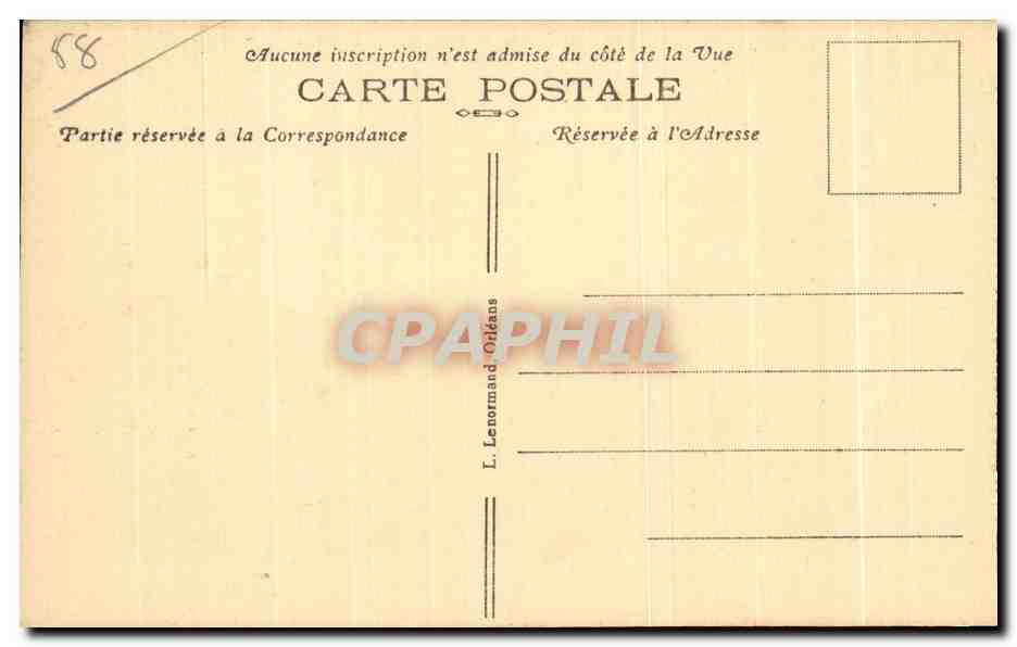 CPA Cosne Sur Loire Les Bords du Nohain — Rückseite