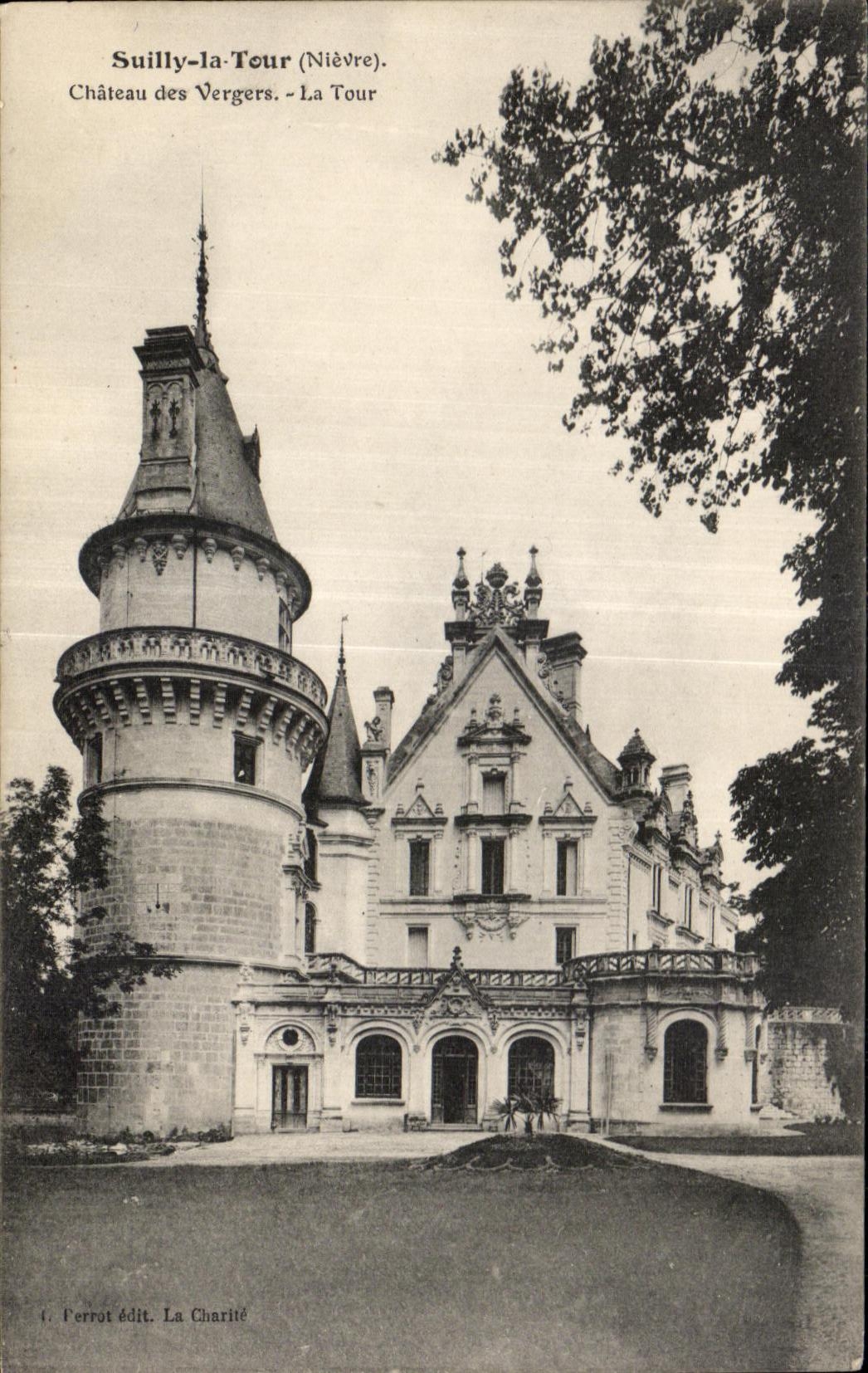 Suilly-la-Tour (Nièvre) — Château des Vergers — éditeur Perrot