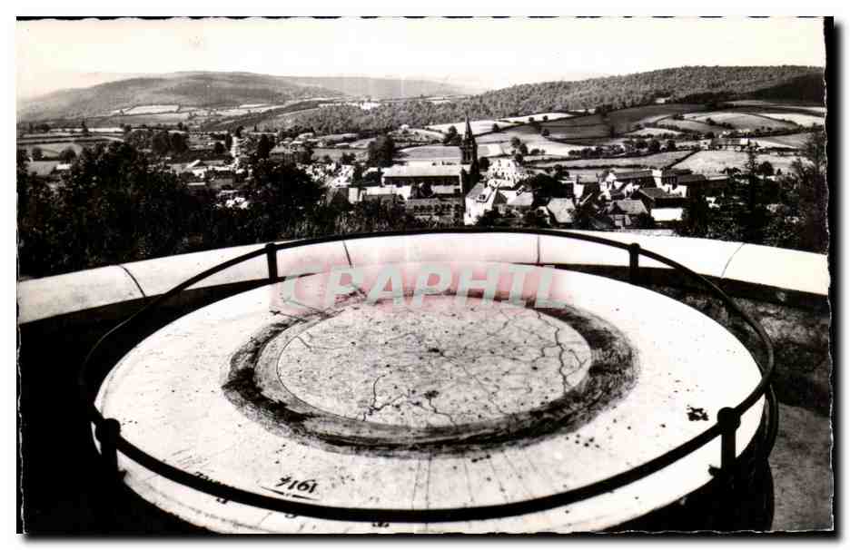 CPA Chateau Chinon Vue Generale