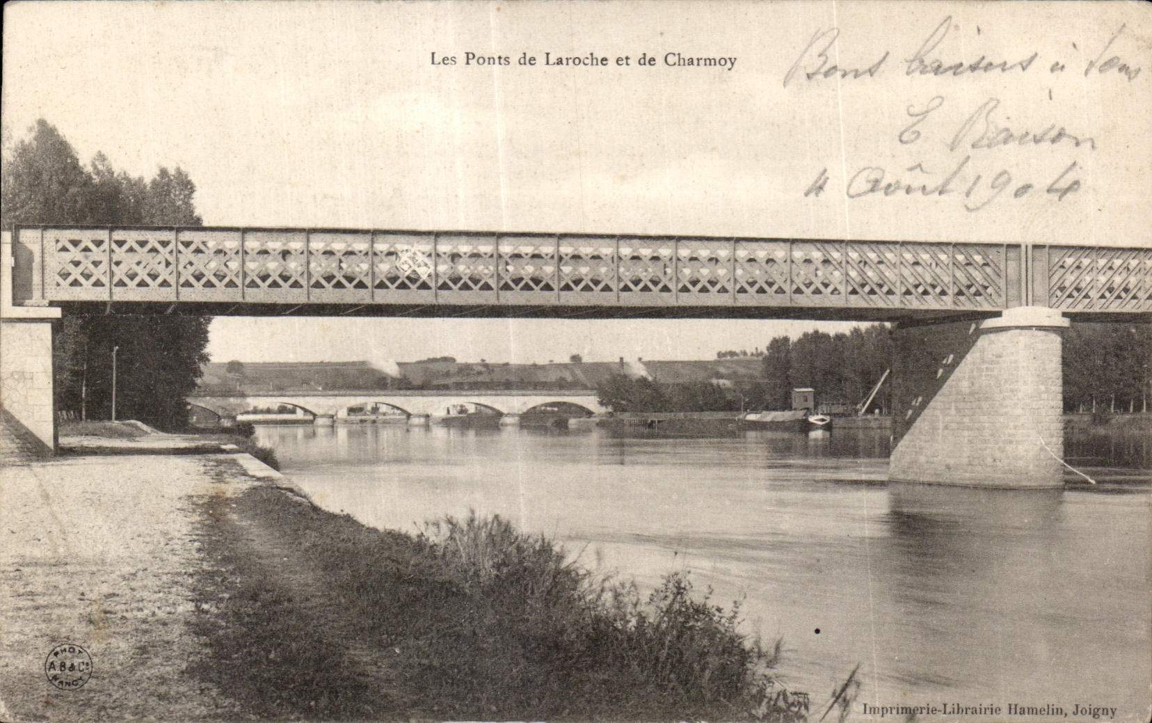 CPA Les Ponts de Laroche et de Charmoy