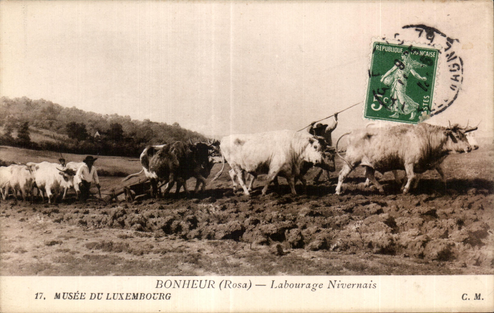 CPA Other Bonheur (Ropsa Labourage Nivernais