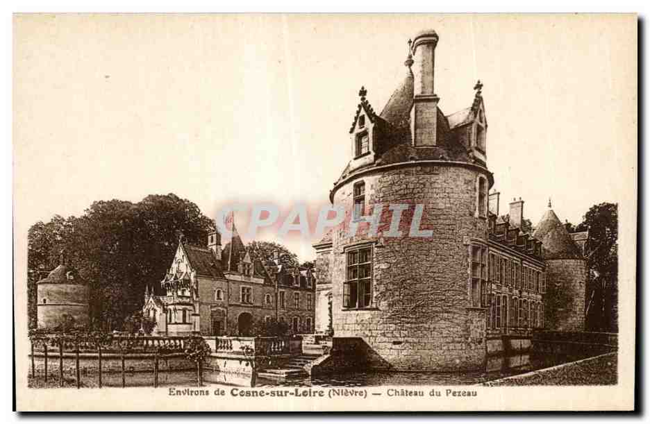 CPA Nievre Environs de Cosne sur Loire Chateau du Pezeau