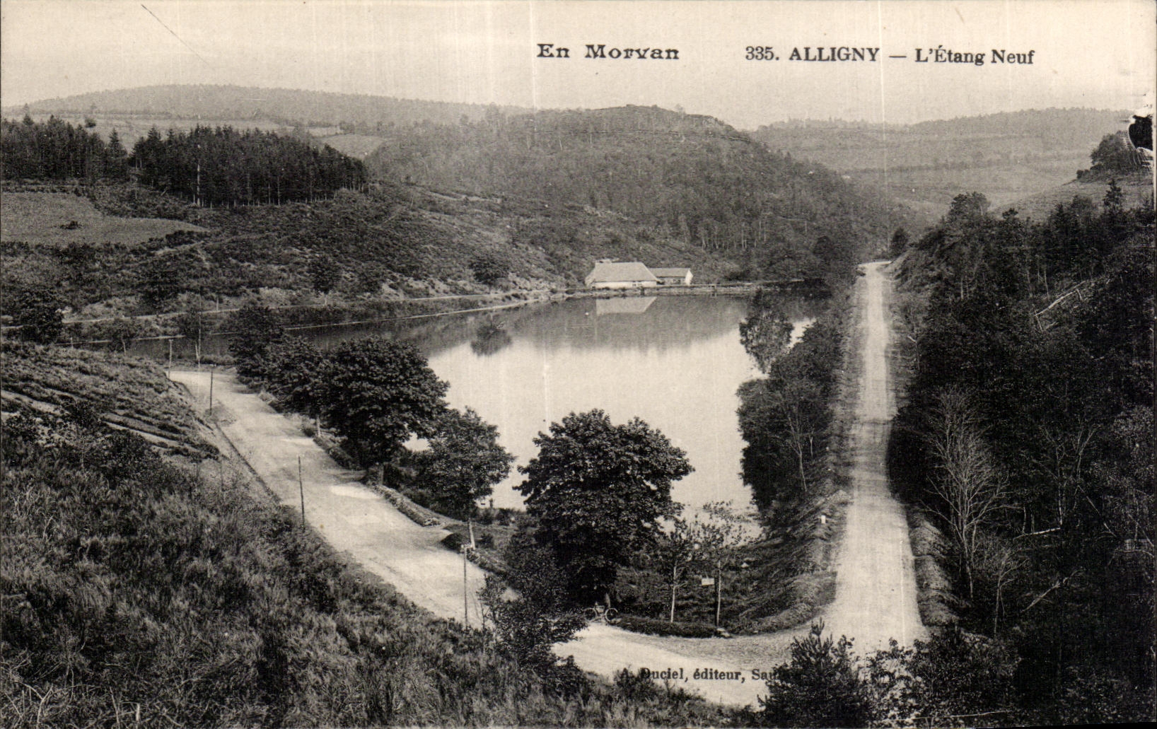 Alligny — L'Étang Neuf — Duciel, éditeur, Saône-et-Loire
