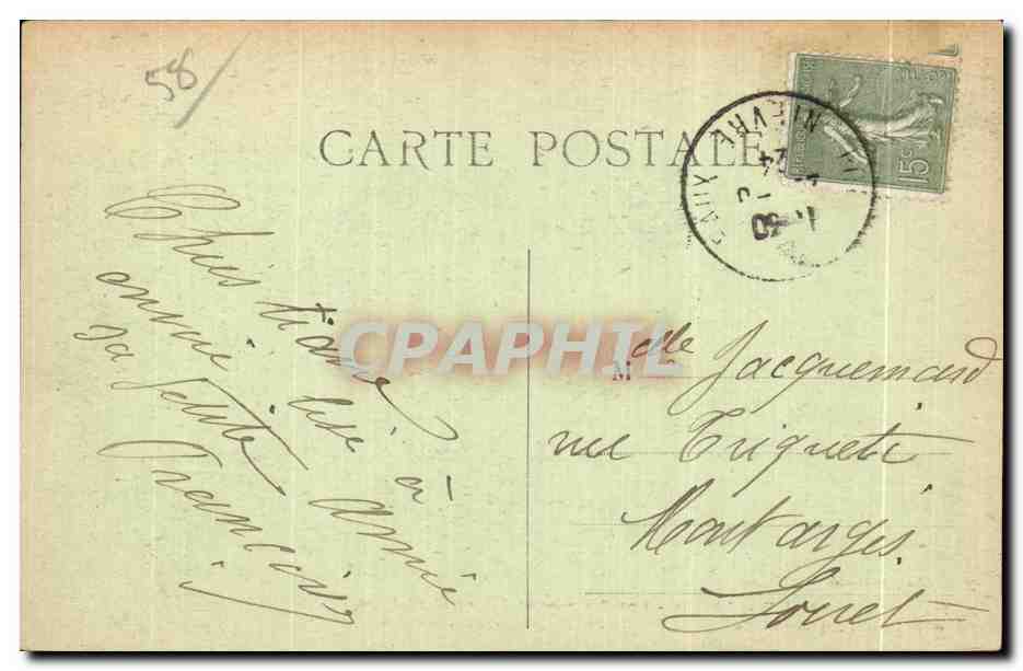 POUGUES-les-EAUX — Le Lac — Les Sources St-Léger et St-Léon et le Splendid Hôtel dans le Parc de l'Établissement Thermal — M.D. édit. Pougues — Reverso