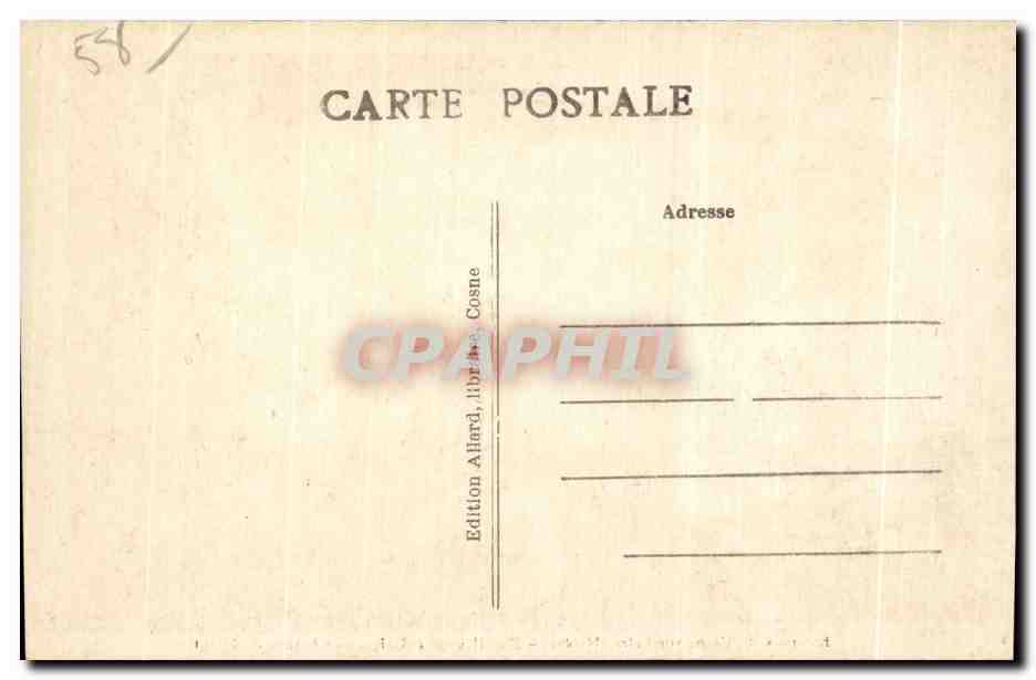 CPA Pouilly sur Loire Environs de Cosne sur Loire (Nievre) — Back