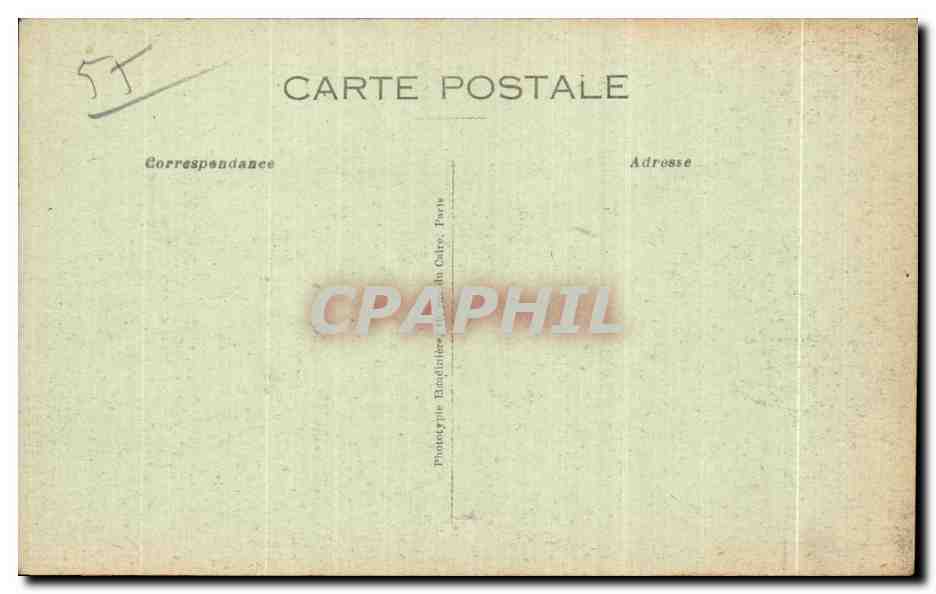 CPA La Grande Guerre Bombardement de Verdun Le Pont de la Galavaude — Rückseite