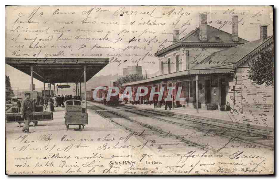 CPA Saint Mihiel La Gare