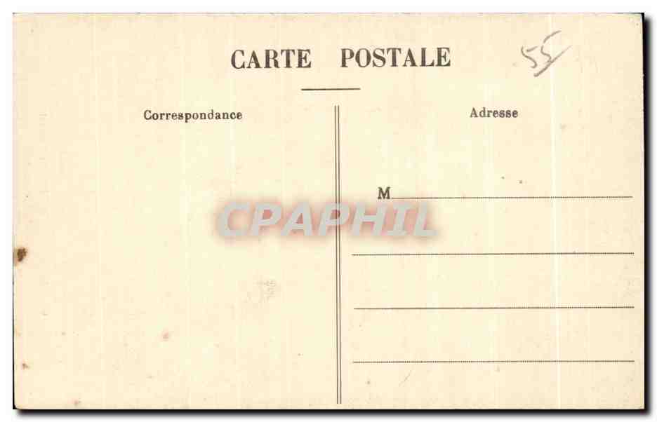 CPA Eglise d avioth Portail meridional  — Rückseite