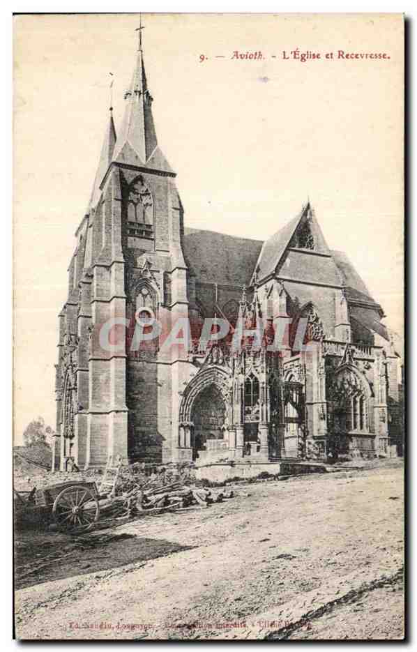 CPA Avioth L eglise et Recevresse