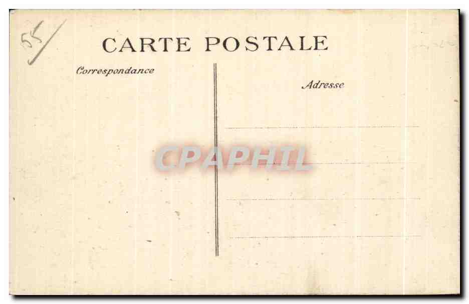 Bataille de la Marne — Ruines de Brabant-le-Roi — O.J. n°74 — Rückseite