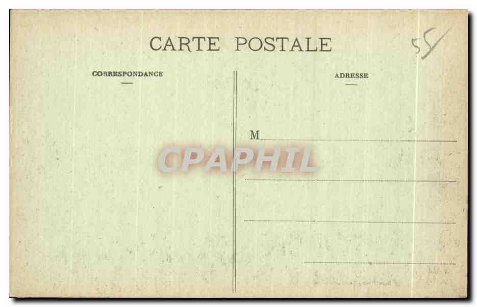 Bouconville (Meuse) bombardé — La Guerre en Lorraine — Verdolle & Briquet, éditeurs, Togliatti — Rückseite