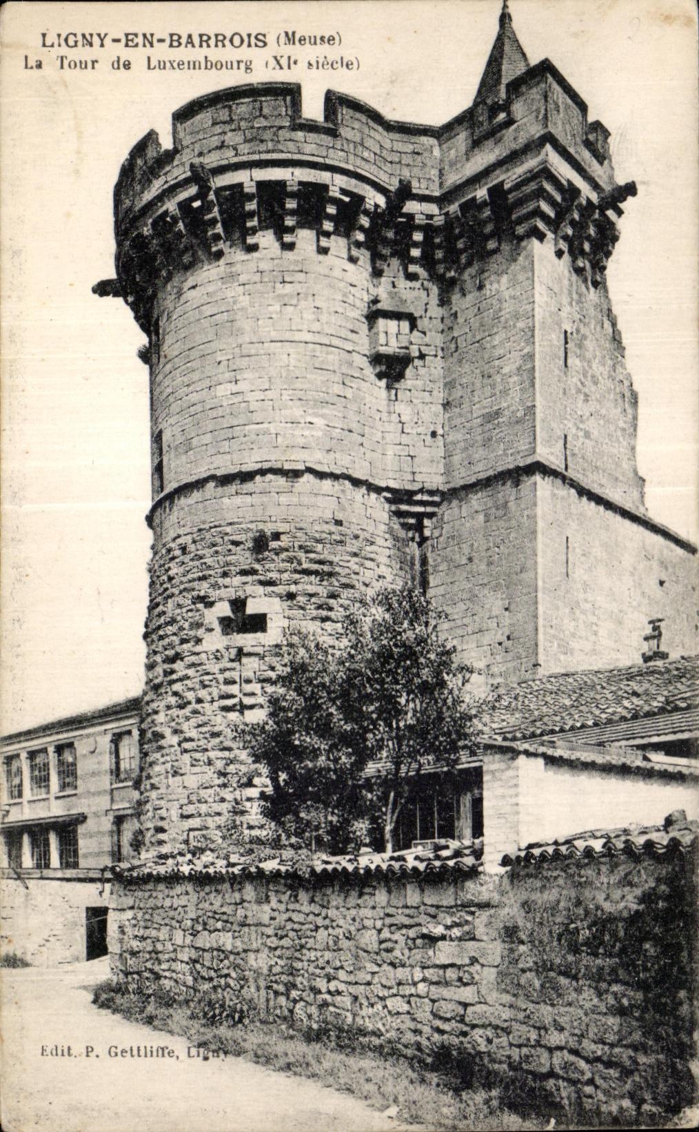 CPA Ligny en Barrios (Meuse) La Tour de Luxembourg 