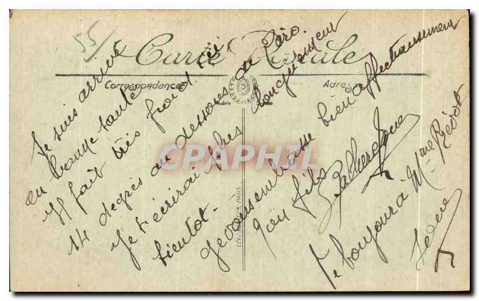 Bar-le-Duc — Vue générale des Casernes — Édition E. Cuchet — Reverso