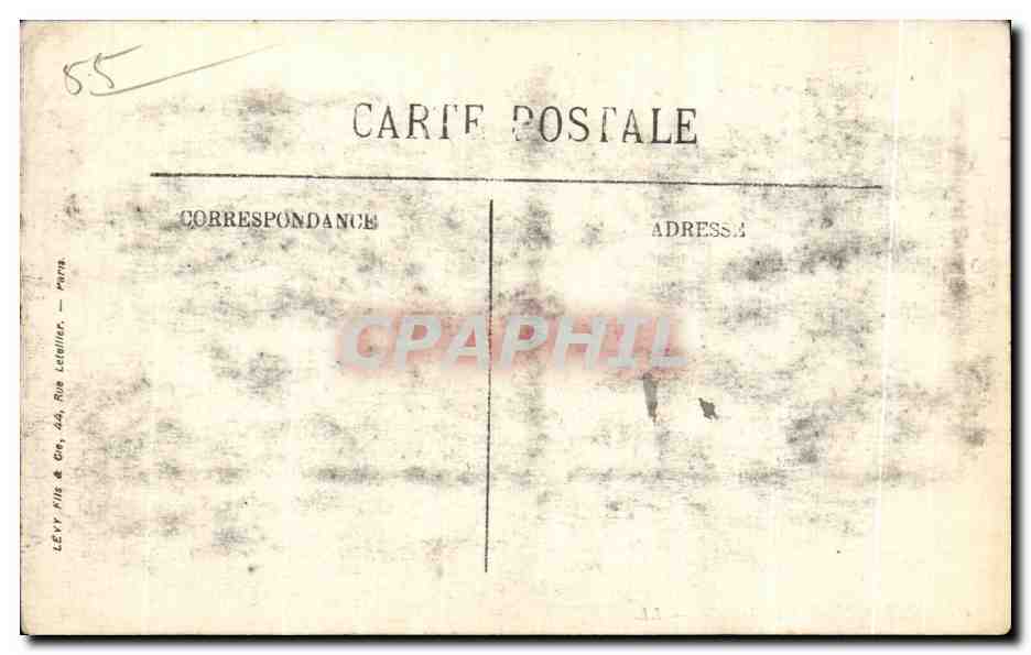 CPA Verdun La Citadelle — Rückseite