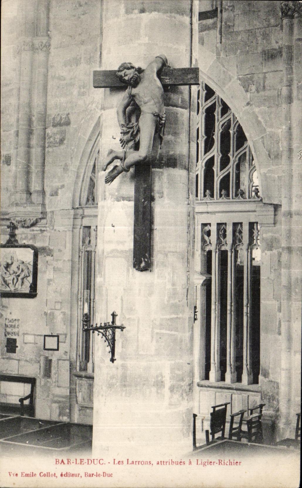 Bar-le-Duc - Les Larrons, attribués à Ligier-Richier — éditeur Vve Emile Collot, Bar-le-Duc