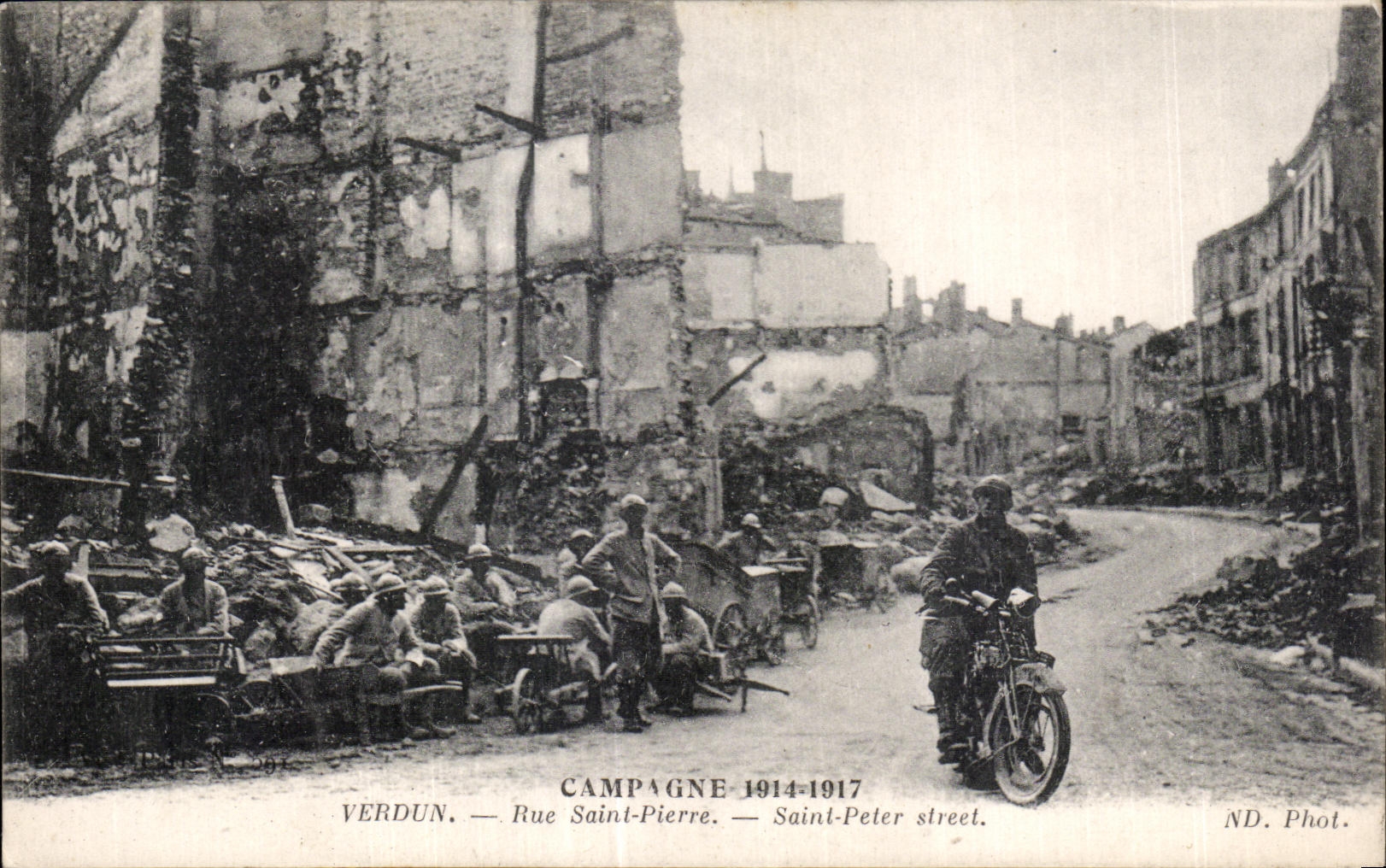 Verdun — Rue Saint-Pierre — Campagne 1914-1917