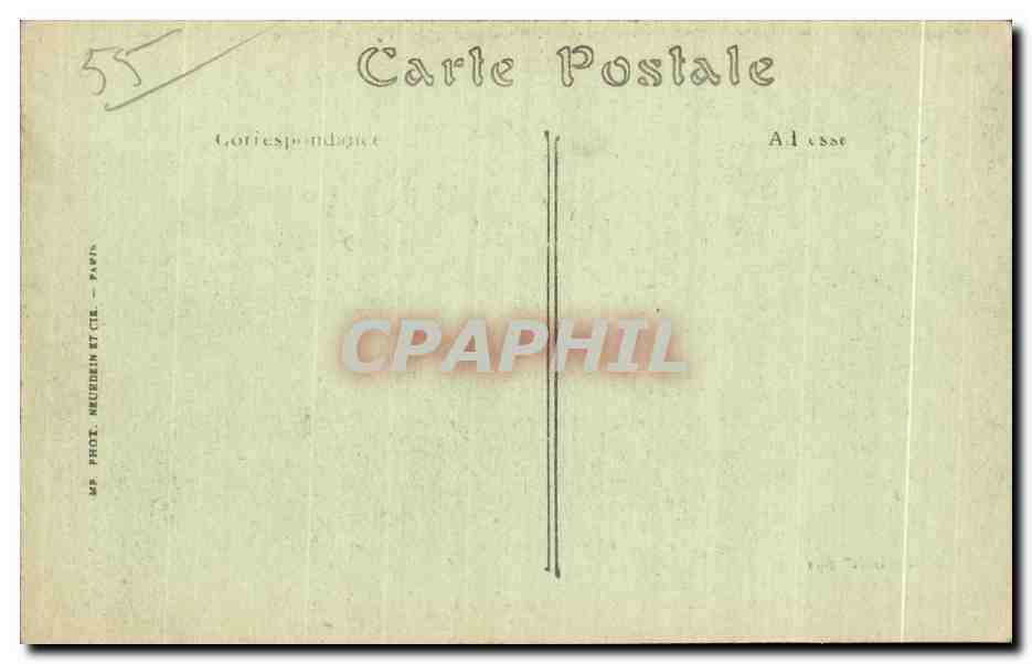 Verdun — Rue Saint-Pierre — Campagne 1914-1917 — Rückseite