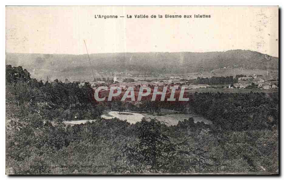 L'Argonne — La Vallée de la Blesme aux Islettes — Bladot Frères, Nancy, imprimeur