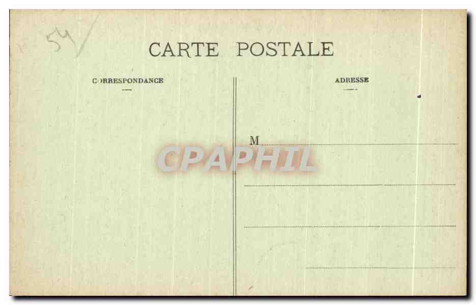 CPA La Guerre en Lorraine L Eglise de Limey spres le Bombardement Militaria — Verso