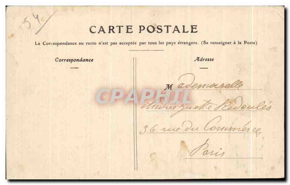 Nancy — Souvenir de Nancy — Farnier et Chauvette, Nancy — Reverso