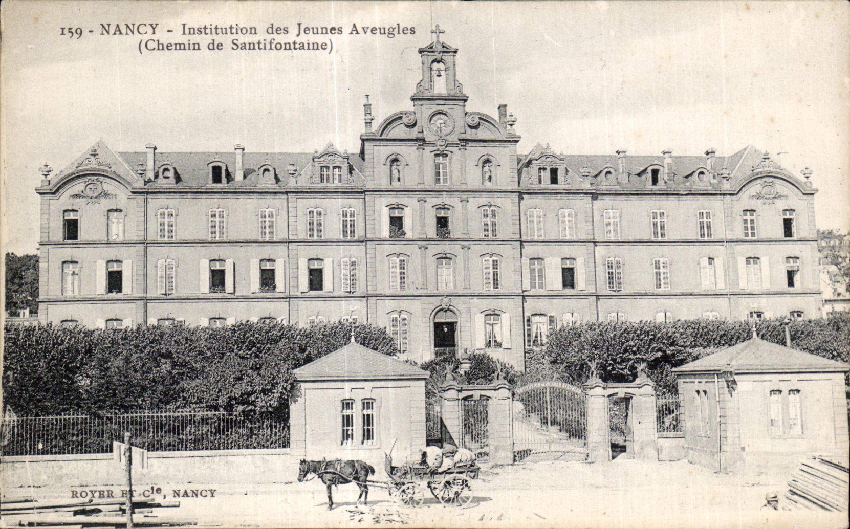 NANCY - Institution des Jeunes Aveugles (Chemin de Santifontaine) — ROYER ET CIE, NANCY, n°159