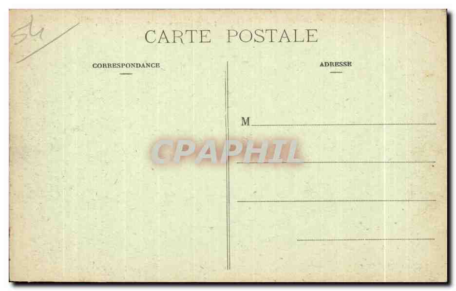 CPA La Guerre en Lorraine Hamonville L Eglise Militaria  — Verso