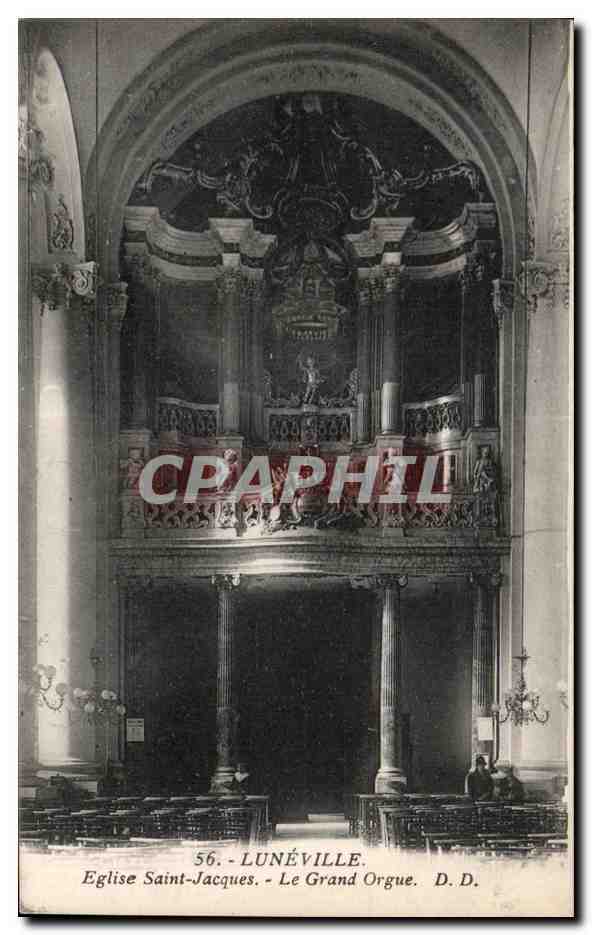Lunéville - Église Saint-Jacques - Le Grand Orgue
