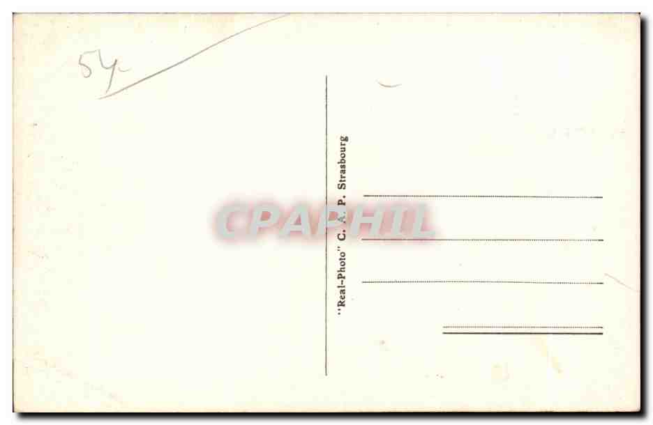 CPA Nancy Place et rue st Jean — Verso