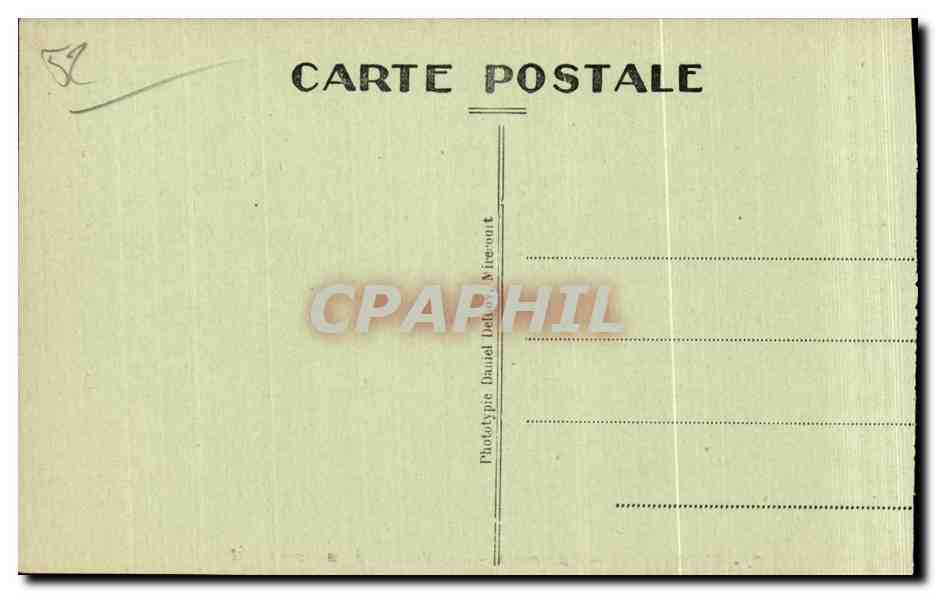 CPA Chaumont Panorama Rue Victoire de la marne — Rückseite