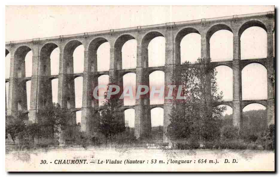 Chaumont — Le Viaduc — D.D.