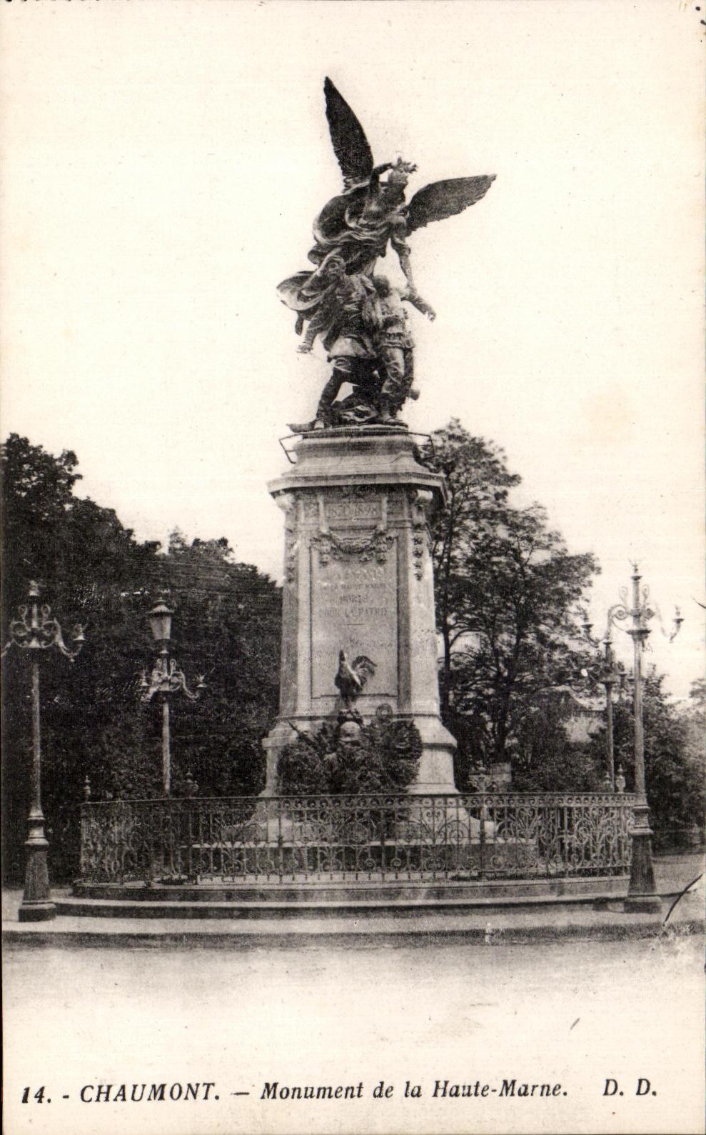 Chaumont — Monument de la Haute-Marne — D. D.