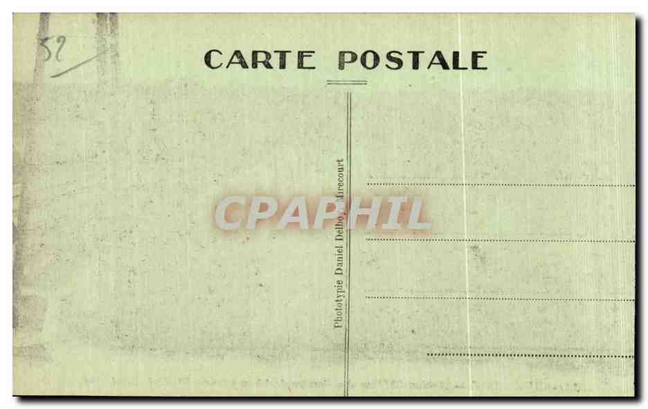 CPA Chaumont Ancien chateau des comtes de champagne (ixe siecle) — Rückseite
