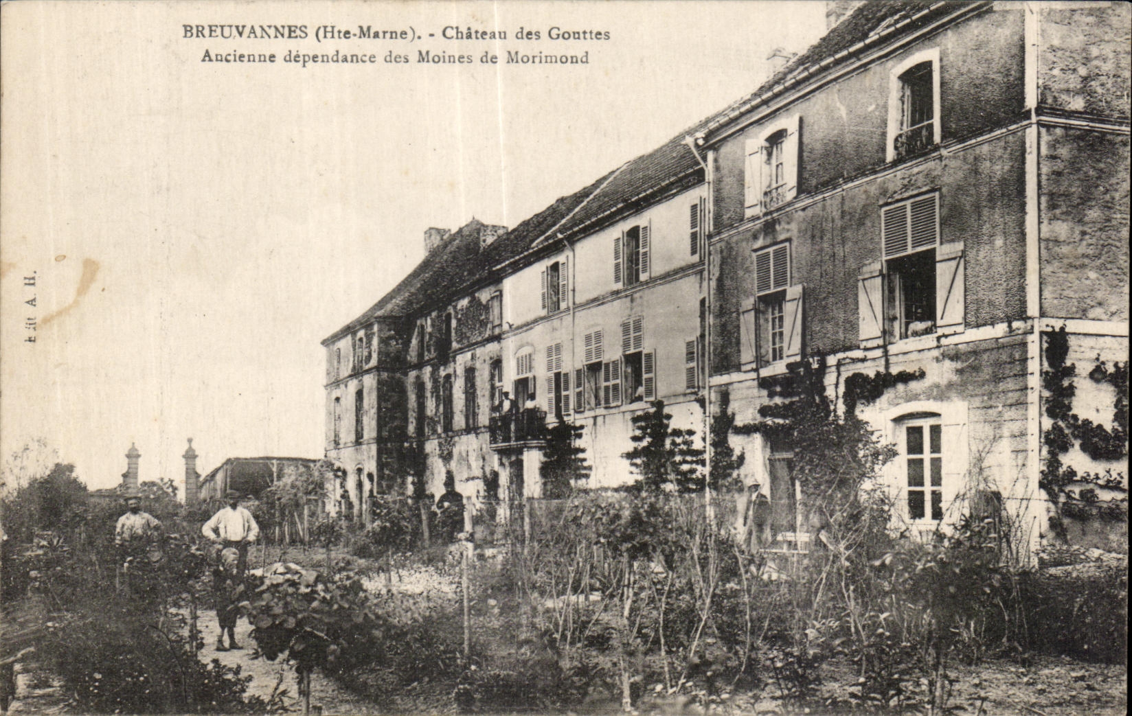 CPA Breuvannes (Hte Marne) Chateau des Gouttes Aucienne dependance des Moines de Morimond