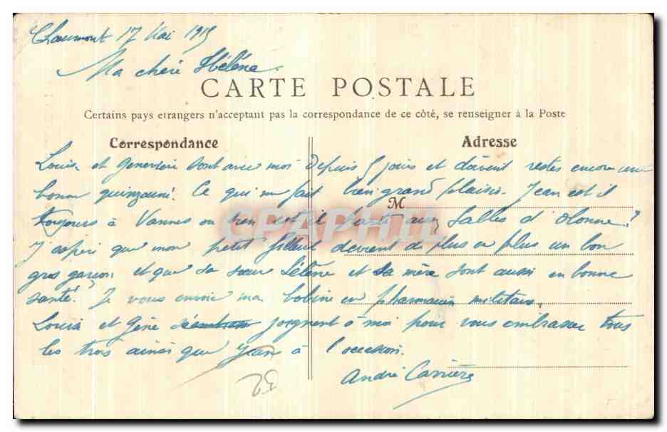 Chaumont - La Chapelle du Lycée — Édition Robert, bure à Chaumont — Rückseite
