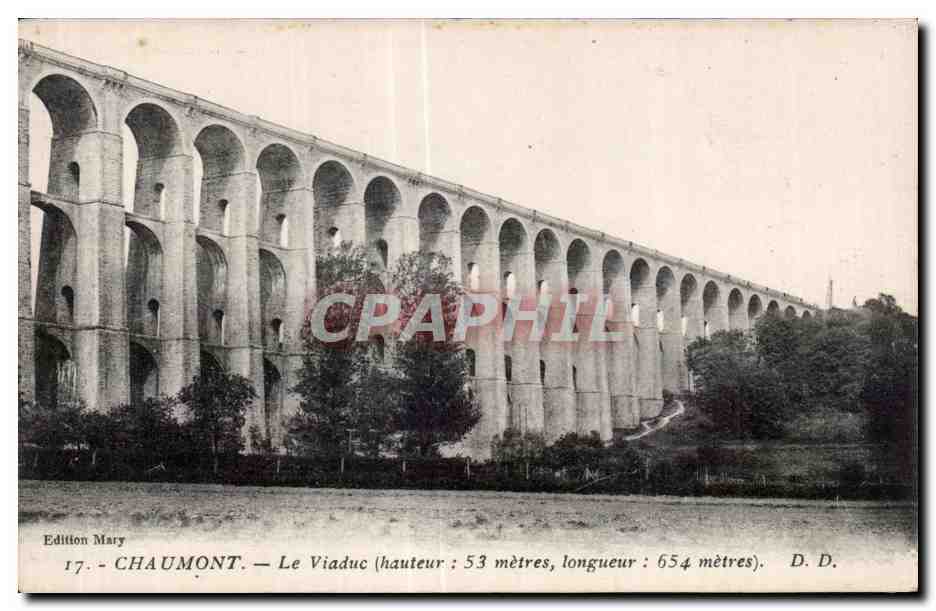 Chaumont — Le Viaduc — Édition Mary, n°17